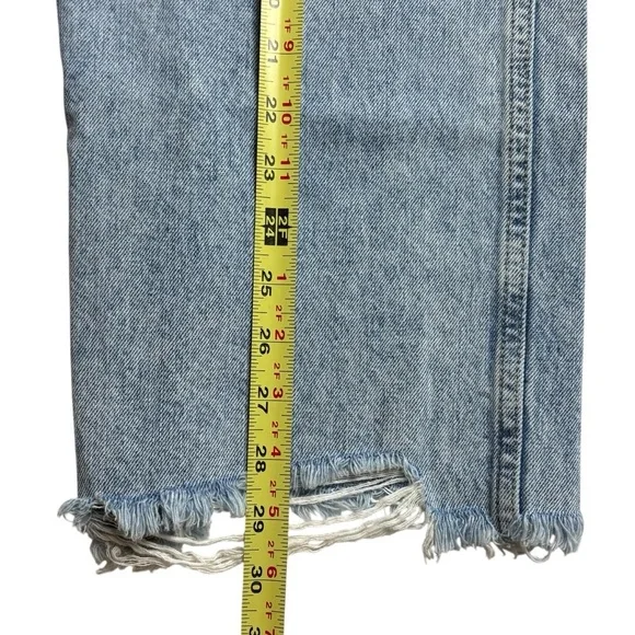 Nuuds The Straight Jeans Classic Fit Size 32 Ranger Wash Distressed 29” Inseam - Picture 13 of 16